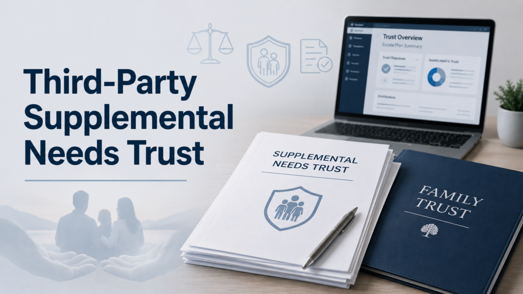 third-party supplemental needs trust
