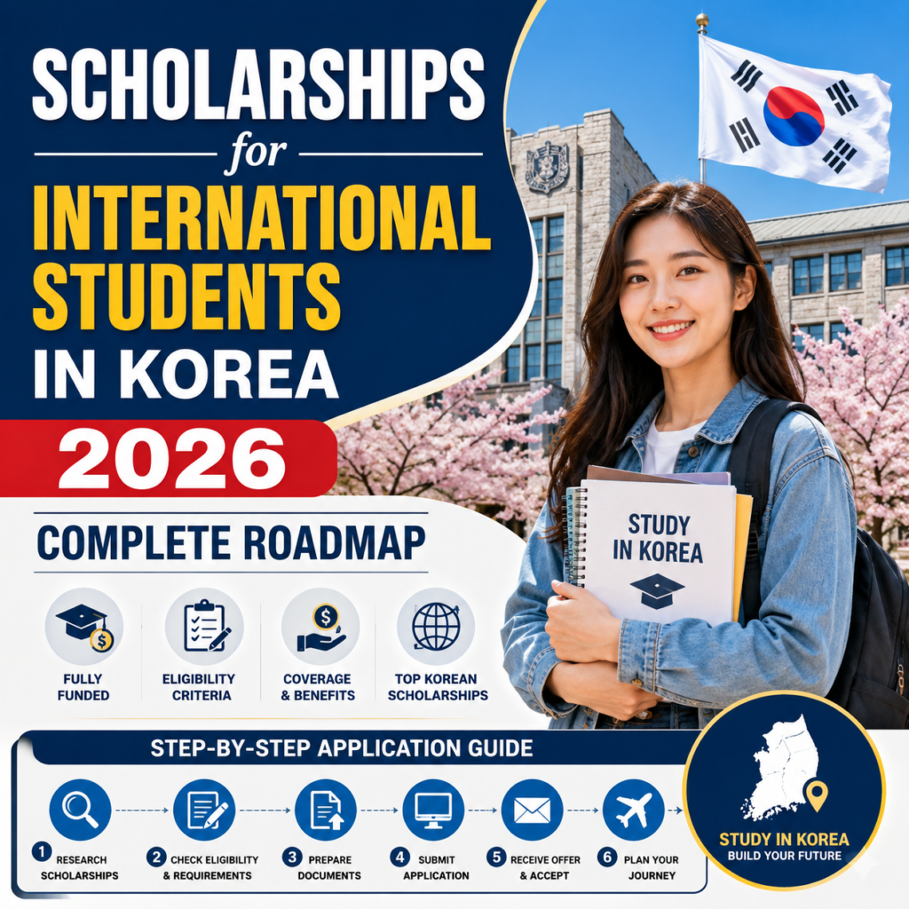 Scholarships for International Students in Korea