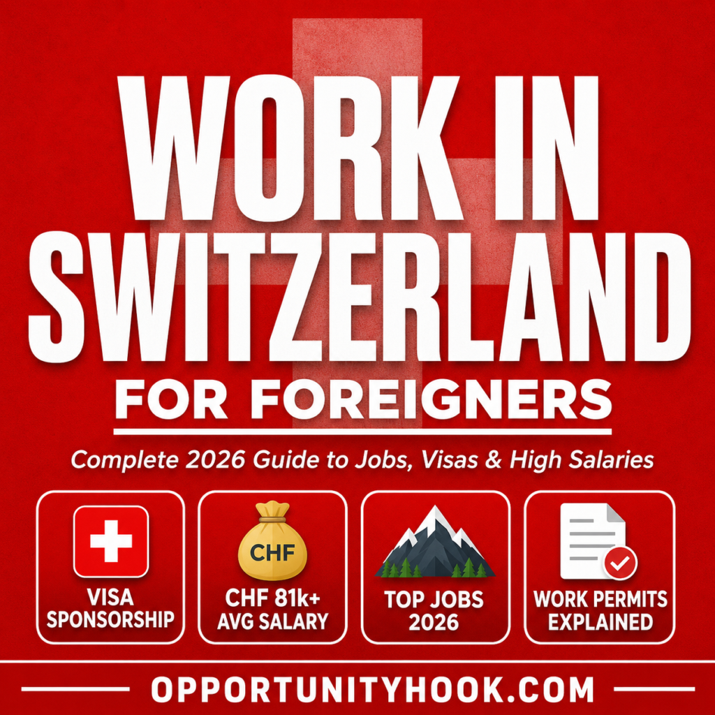 Work in Switzerland for Foreigners