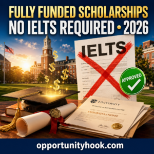 scholarships in the US without IELTS