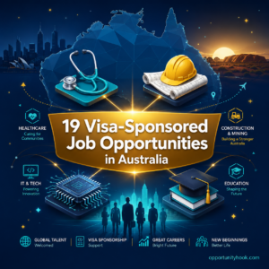 Job Opportunities in Australia for foreigners