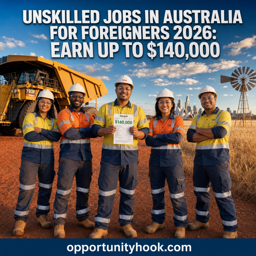 Unskilled Jobs in Australia